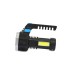 PS-3879 USB Şarj Göstergeli Şarj Edilebilir 7*XPE +COB Led El Feneri