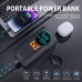 4 in 1 Çok İşlevli 150 PSI 7.4 V 8000 mAh Powerbank Özellikli Hava Oto Kompresörü 