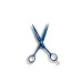 PD-06 6 Inç 17 Cm Kuaför Berber Profesyonel Saç Bıyık Burun Favori Kesme Makası