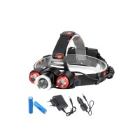 10w T6 Cree Led 1200 Lümen Profesyonel Şarjlı Kafa Feneri