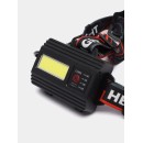 PeakStar PS-2910 Şarjlı Profesyonel Zoomlu Kamp Avcı Balıkçı Kafa Lambası Feneri