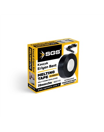 KAUÇUK ERİYEN BANT 20MM X 3 METRE