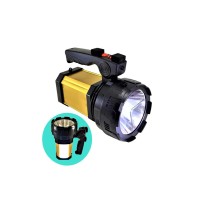 Projektör 25w Led Şarjlı El Feneri Sos Ve Uzun Menzil Powerbank Usb Çıkış + Yan Aydınlatma